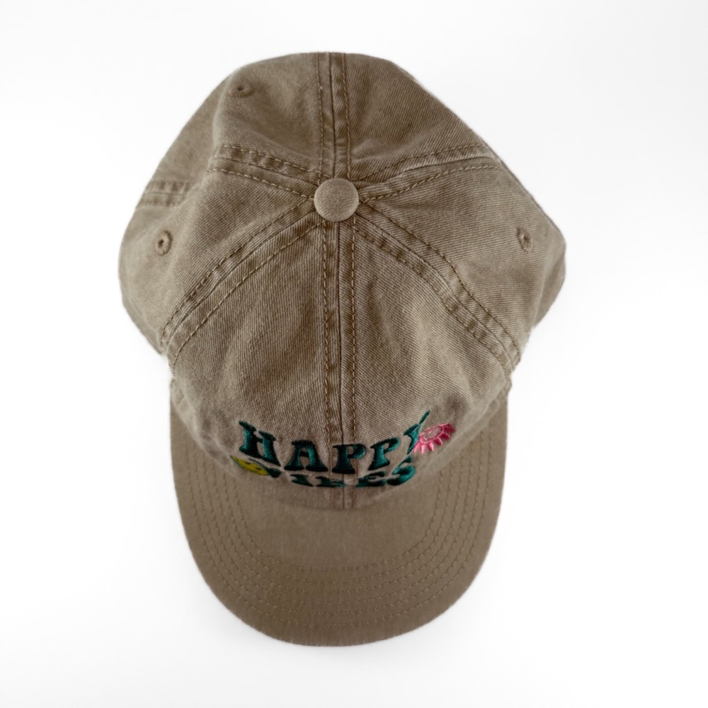 Kids Happy Vibes Baseball Hat - Picture 2 of 8